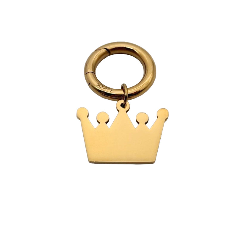 Gegraveerde Kroon Hondenpenning