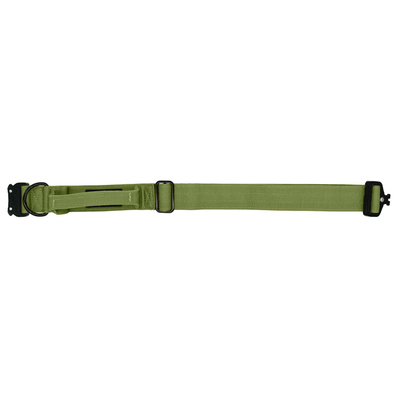 Tactische Hondenhalsband Moss Forge Olijfgroen