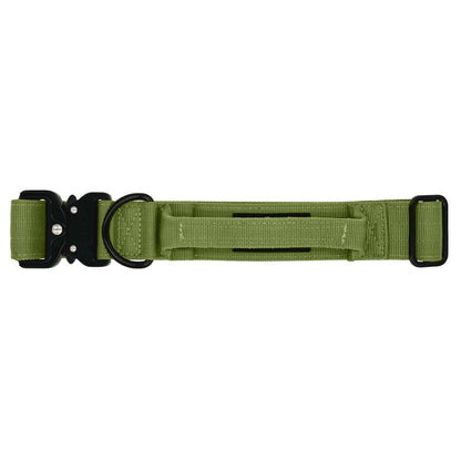 Tactische Hondenhalsband Moss Forge Olijfgroen