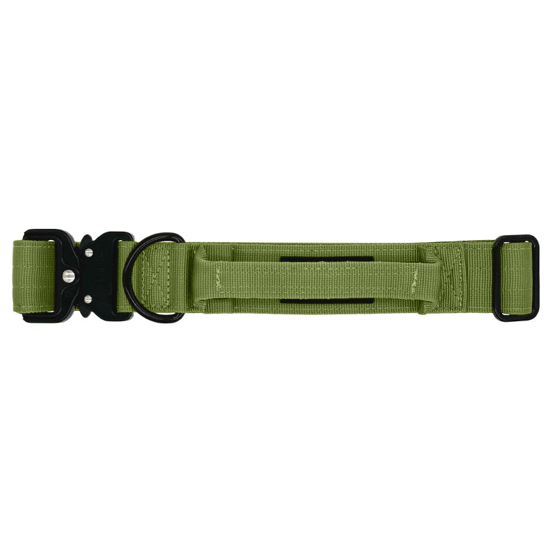 Tactische Hondenhalsband Moss Forge Olijfgroen