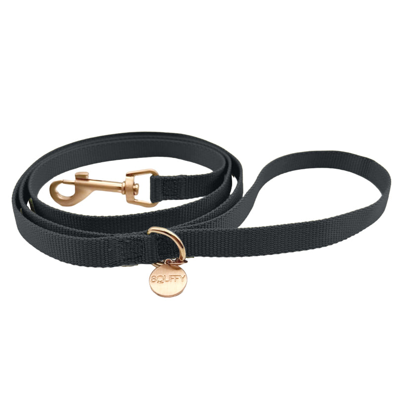 Puppyriem Raven Illume Zwart