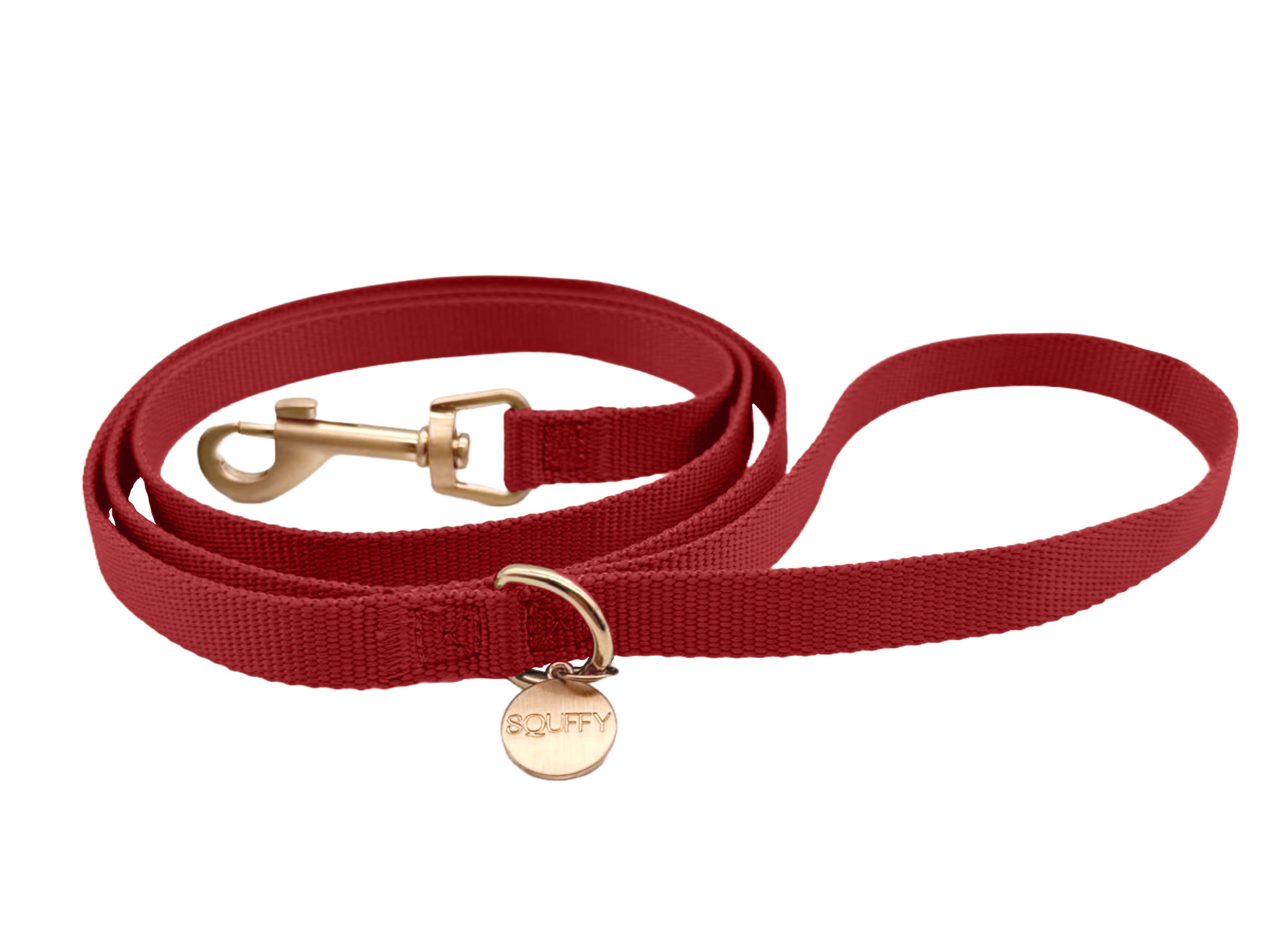 Puppyriem Ruby Gale Robijnrood