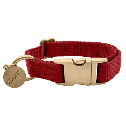 Puppyhalsband Ruby Gale Robijnrood