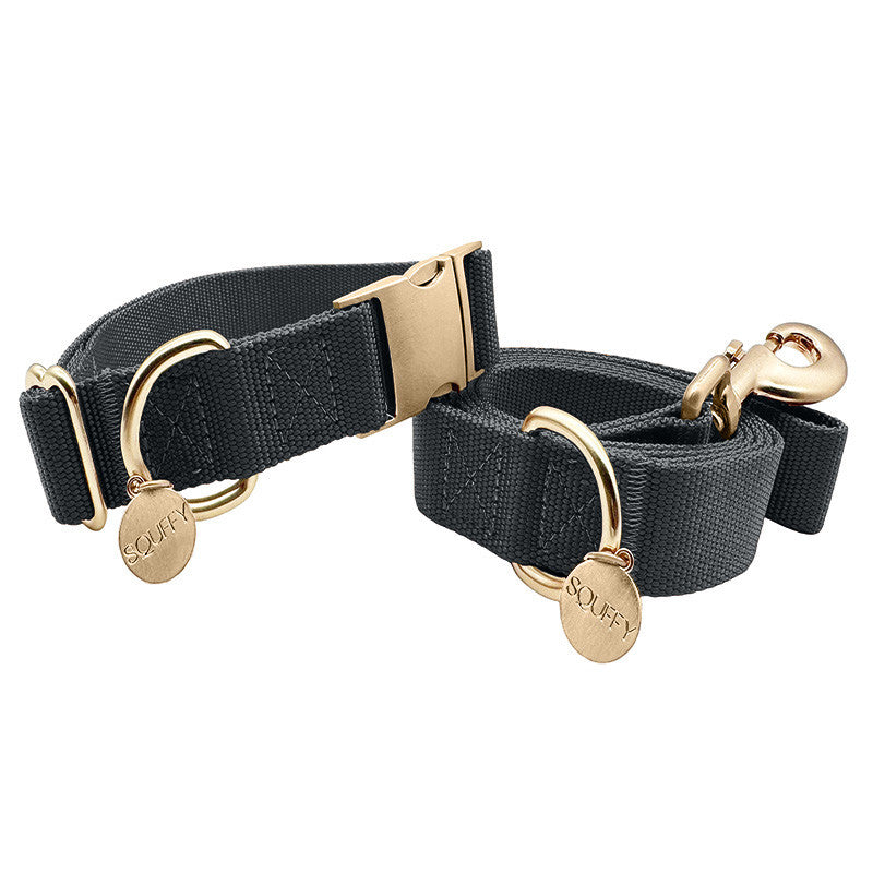 Klassieke Hondenhalsband Raven Illume Zwart